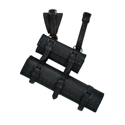 Porte-épée double GN, cuir Commencement