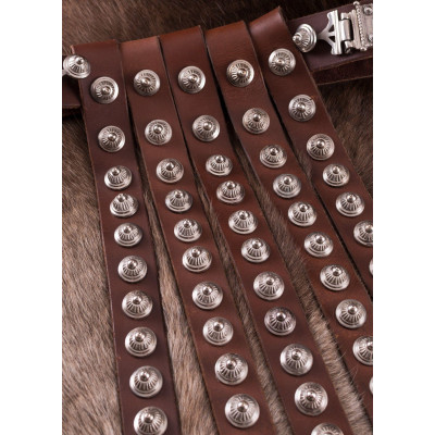 Cinctorium ou Balteus Romano oficial em couro  - 5