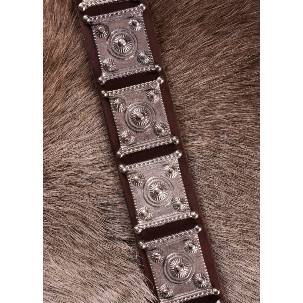 Cinctorium ou Balteus Romano oficial em couro  - 6