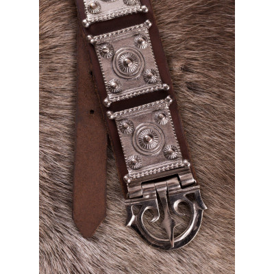 Cinctorium ou Balteus Romano oficial em couro  - 7