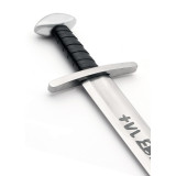 Espada de la era vikinga tardía con vaina, pomo de nuez de Brasil I...