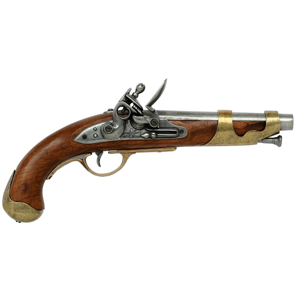 Pistola francese cavalleria, 1800  - 2