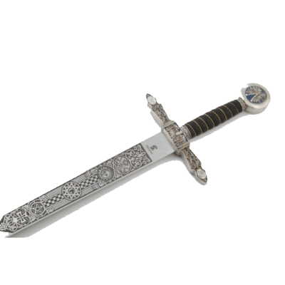 Silver Masonic Sword  - 7
