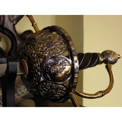 Espada espanhola Cazoleta sec.XVI  - 1