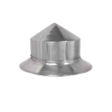 Chapéu de chaleira , 13 c, 1,6 mm de aço  - 3