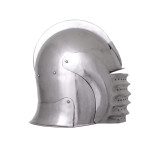 Medieval celada with visor, year 1490, functional  - 5