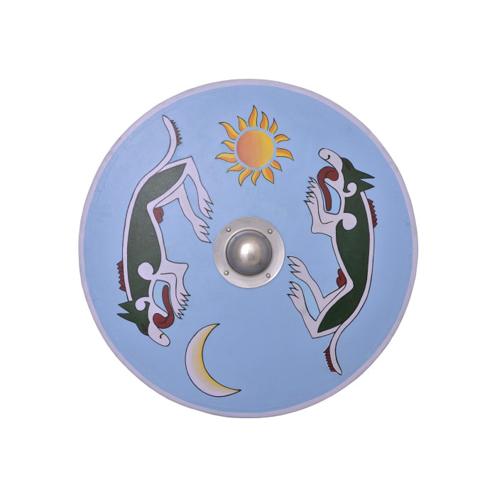 Viking shield Mánagarm and Sköll  - 4