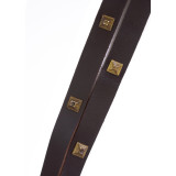 Cintura medievale in pelle templare  - 7