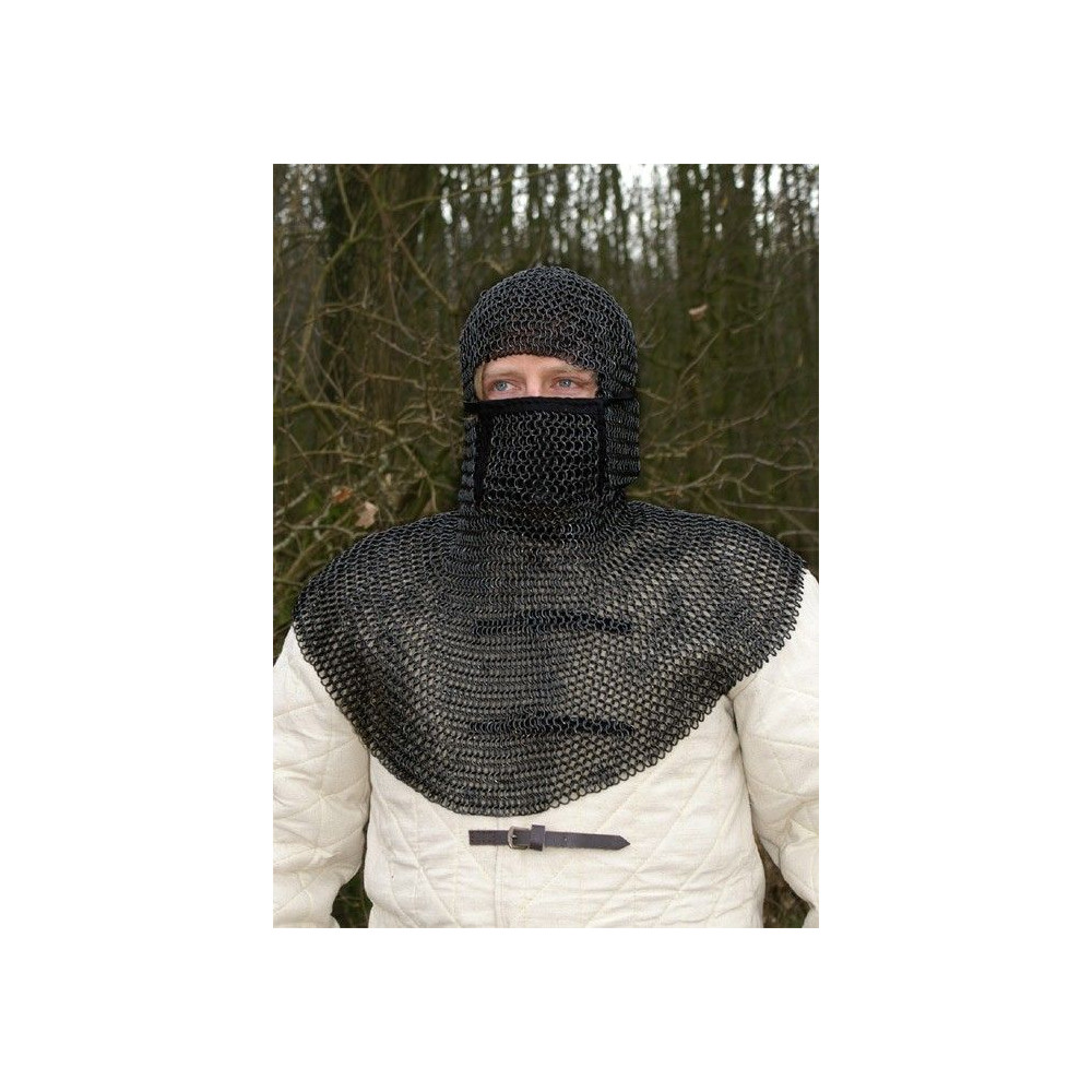 Coifa de malha de Verdugo com protector  - 3