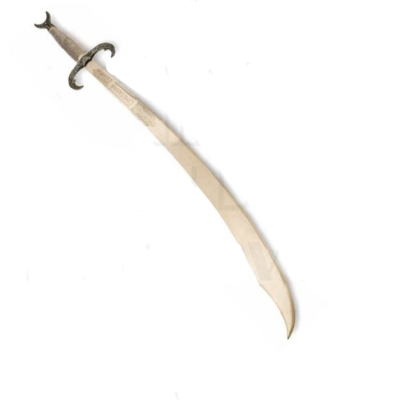 Una cimitarra árabe rústico  - 2