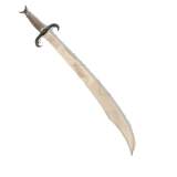 Espada cadete cimitarra árabe rústico Inicio