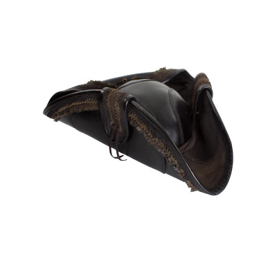 Leather pirate hat  - 3