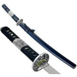 Wakizashi silver shield  - 2