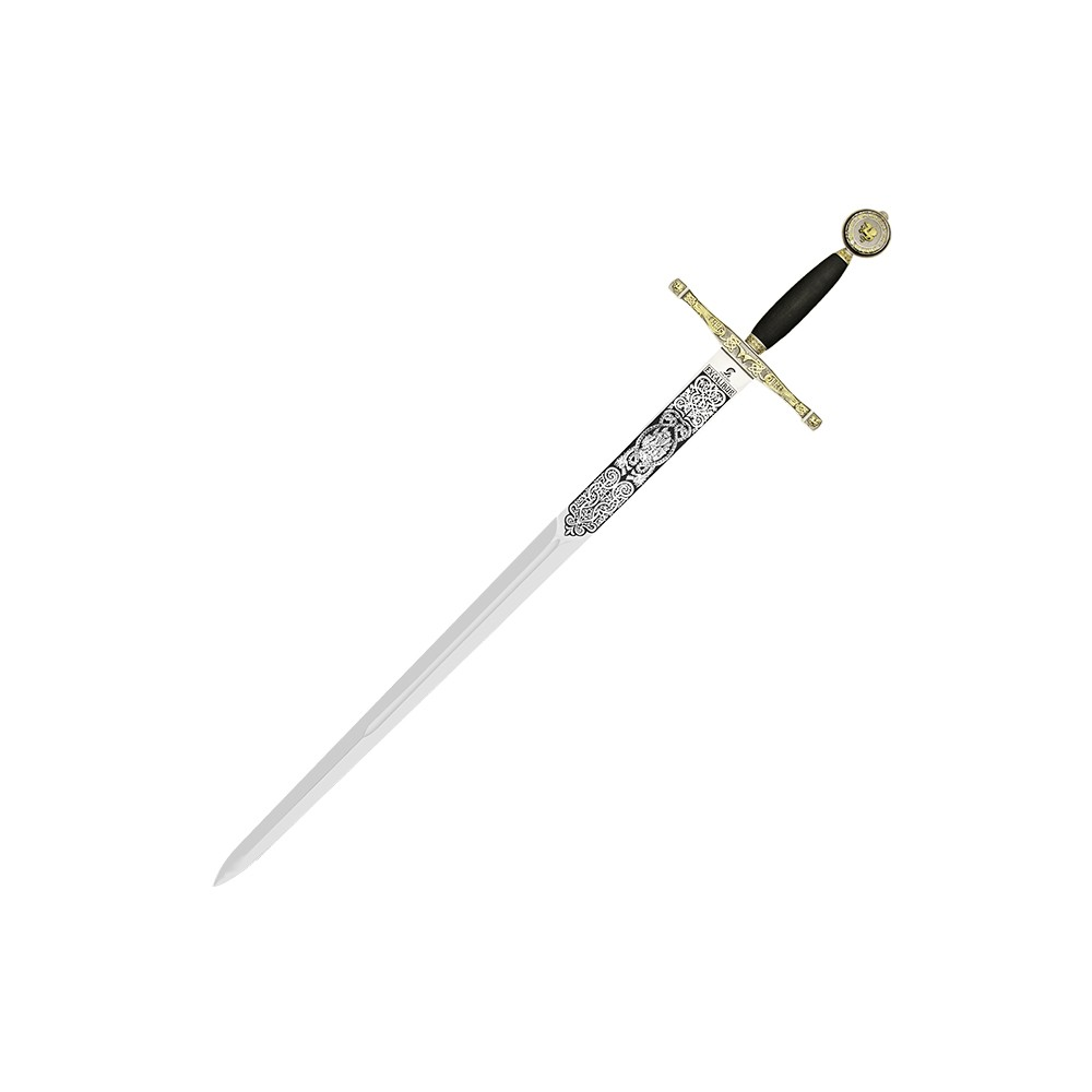 Excalibur sword in black and gold  - 2