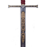 SPADA DEI RE CATTOLICI - DECORAZIONI DI DAMASQUINADO, RIPRODUZIONE DI ALTA QUALITÀ  - 5