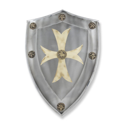 Templar Knights Shield 63x46cm  - 2