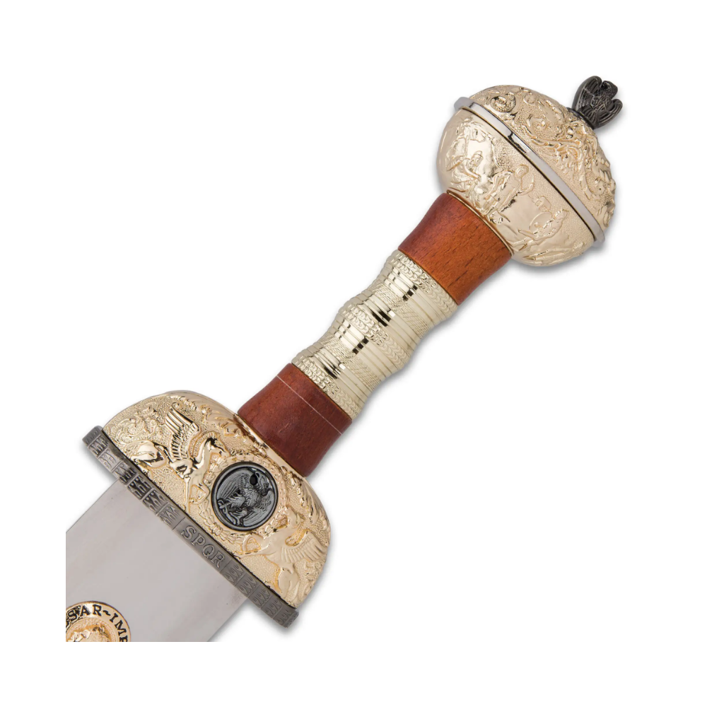 Espada dourada Imperador Júlio César sem bainha  - 1