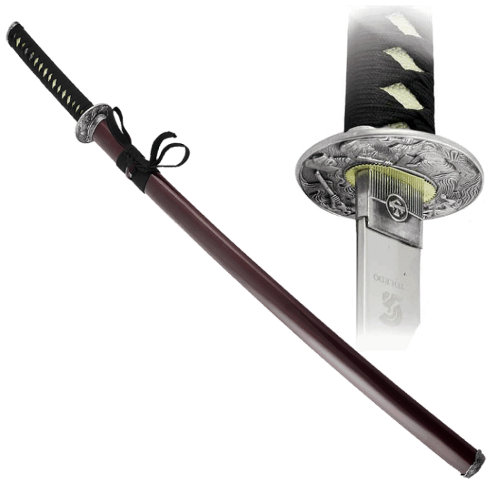 Katana rosso guaina  - 2
