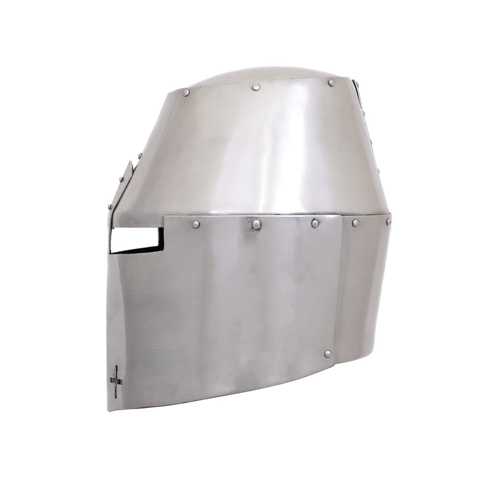 Grande capacete (estilo Pembridge), cerca de 1370, 2 mm de aço  - 4