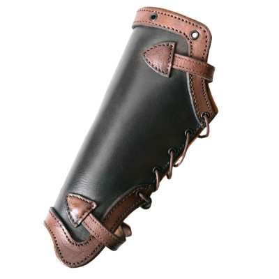 Protección de cuero para protección contra antebrazos (Par), Model1...
