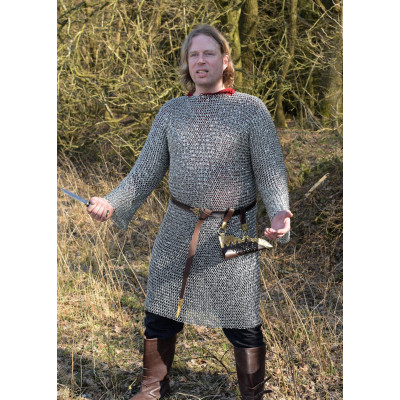 RRZ Cota de malha, cota de malha, rebitada, zincada  - 1