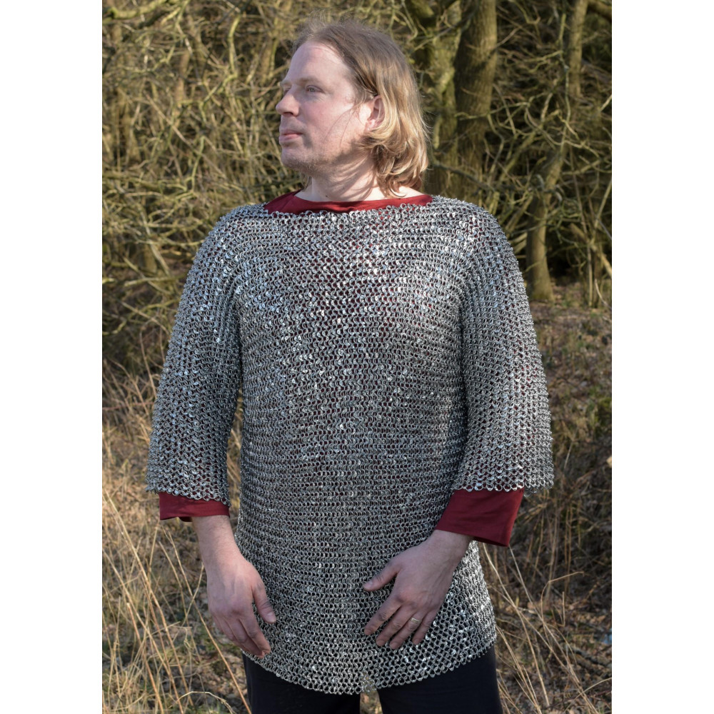 RRZ9 Camicia a maglia, Haubergeon, rivettata, zincada  - 1