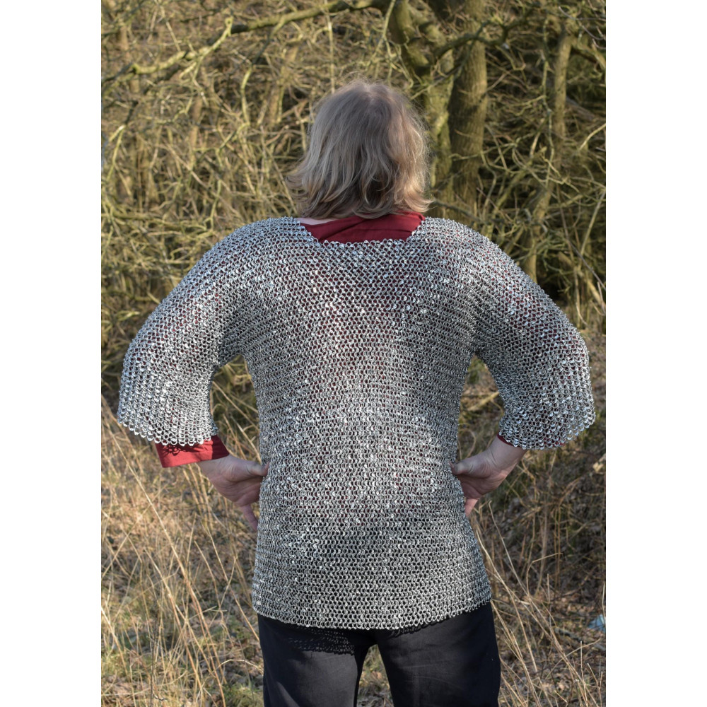 RRZ9 Camicia a maglia, Haubergeon, rivettata, zincada  - 2