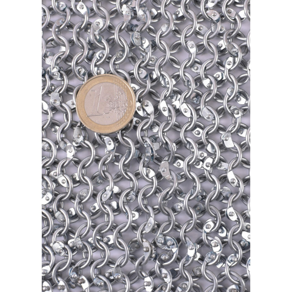 RRZ9 Camicia a maglia, Haubergeon, rivettata, zincada  - 4