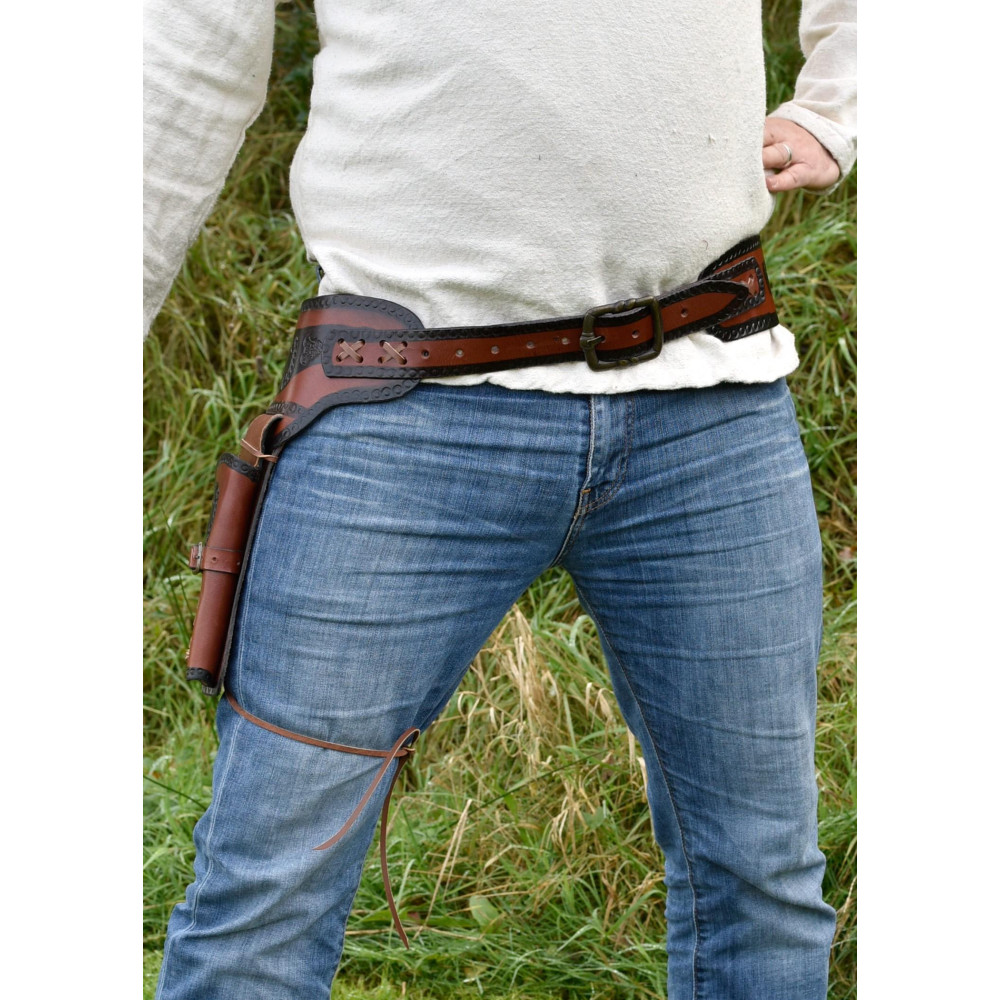 Fondina revolver in pelle  - 3