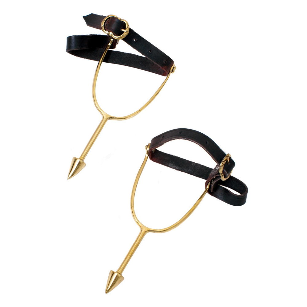 Spore normanne (coppia di due), ottone (fuso)  - 1