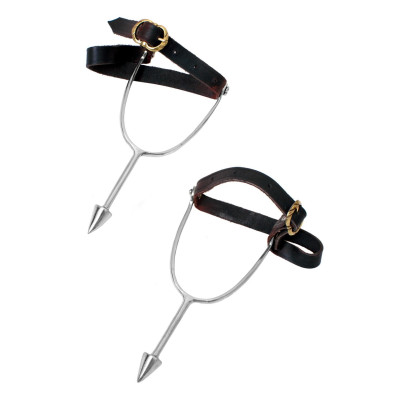 Norman spores (pair of two), steel  - 2