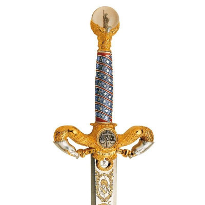 Espada de oro americano  - 1