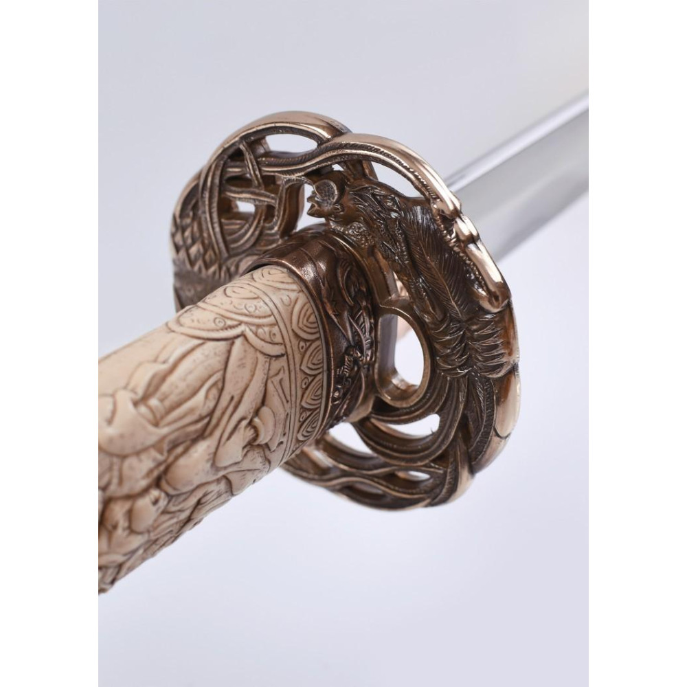 Wakizashi Inmortal con cordone avorio  - 3