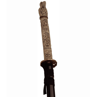Katana Imortal Marfim com bainha  - 2