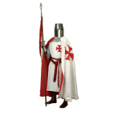Templar Knight Cloak - Red Lining  - 1