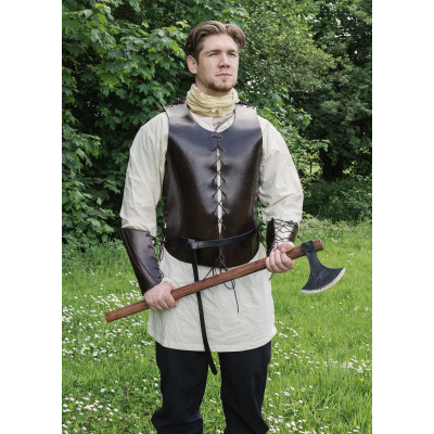 Leather armor for torso with front loop  - 4