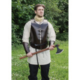 Leather armor for torso with front loop  - 4