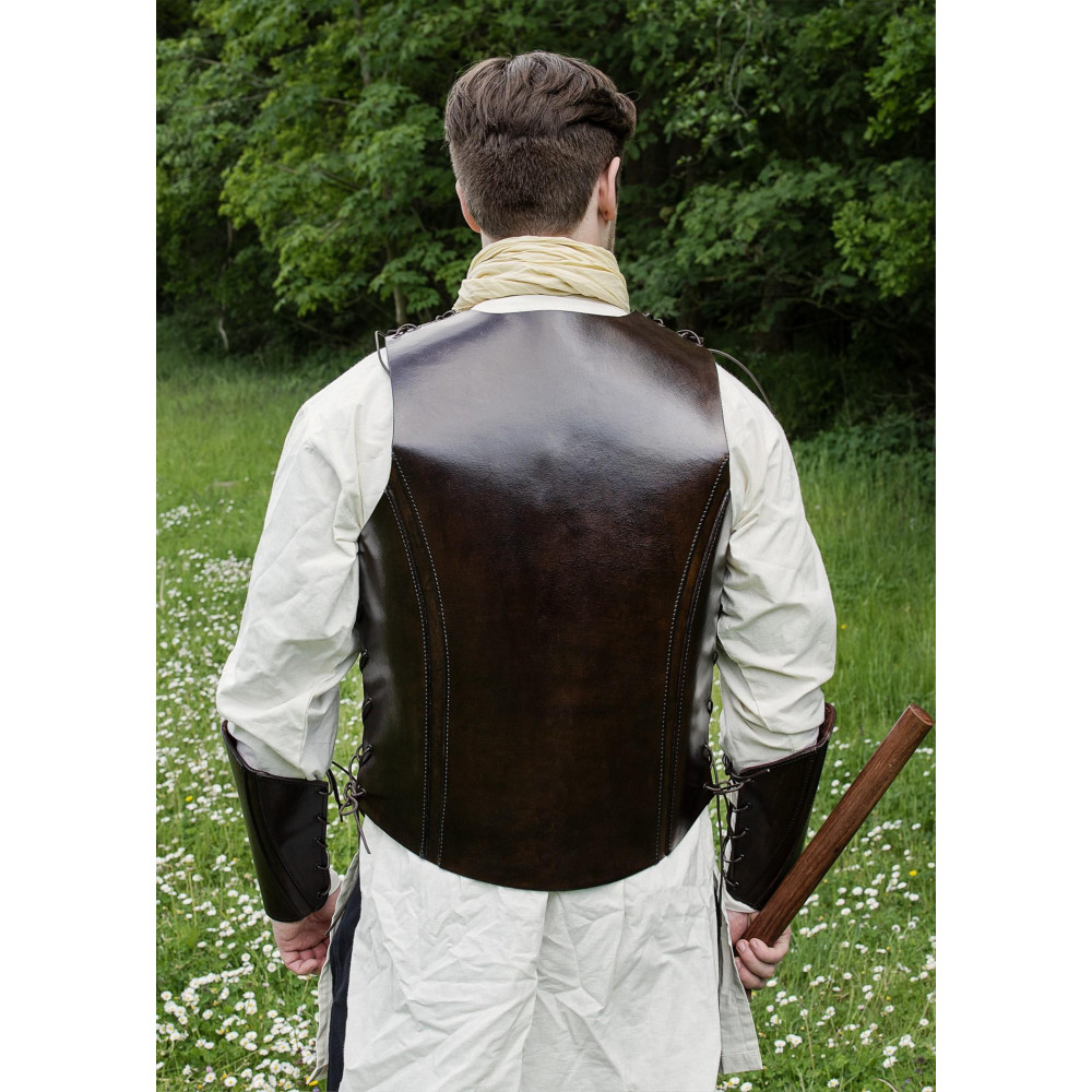 Leather armor for torso with front loop  - 5