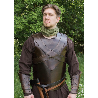 Leather armor for torso with front loop  - 3