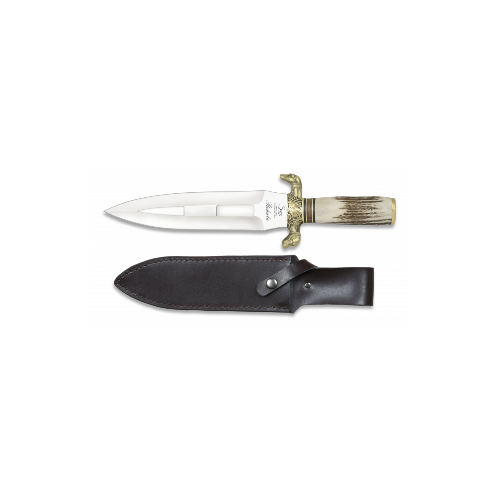 Couteau de chasse avec la gaine  - 1