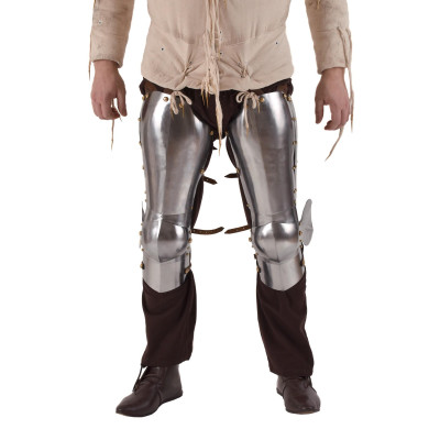 Poleyn with thigh protection (pair)  - 1