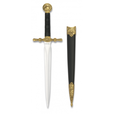 Medieval dagger with sheath  - 3