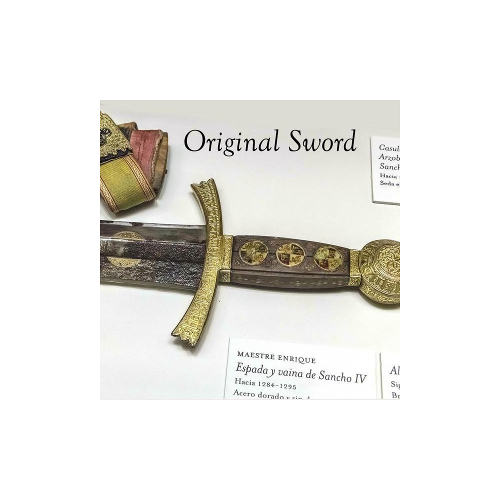 Épée Roi Sanche IV avec gaine  - 3
