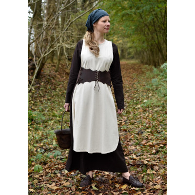 Abito / Overdress Medieval Klara - colore naturale  - 1