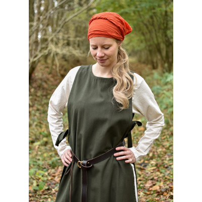 Dress / Overdress Medieval Klara - green  - 2