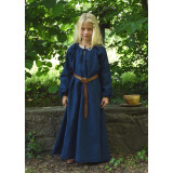 Robe médiévale Ana pour enfants, bleu  - 1
