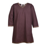 Cotton Viking Tunic, Chestnut  - 2