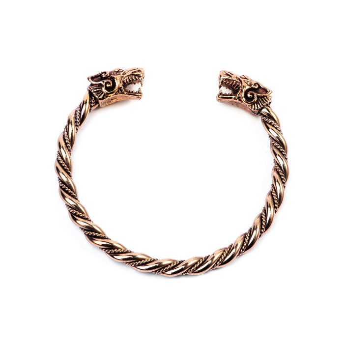 Viking Fenris Bracelet, Bronze, Small  - 1