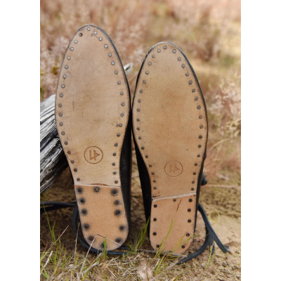 Sapatos Viking Medievais Jorvik, pretos  - 3