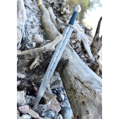 Spada di armamento del lago di Neuchâtel con guaina, 17 ° secolo. XIII  - 2